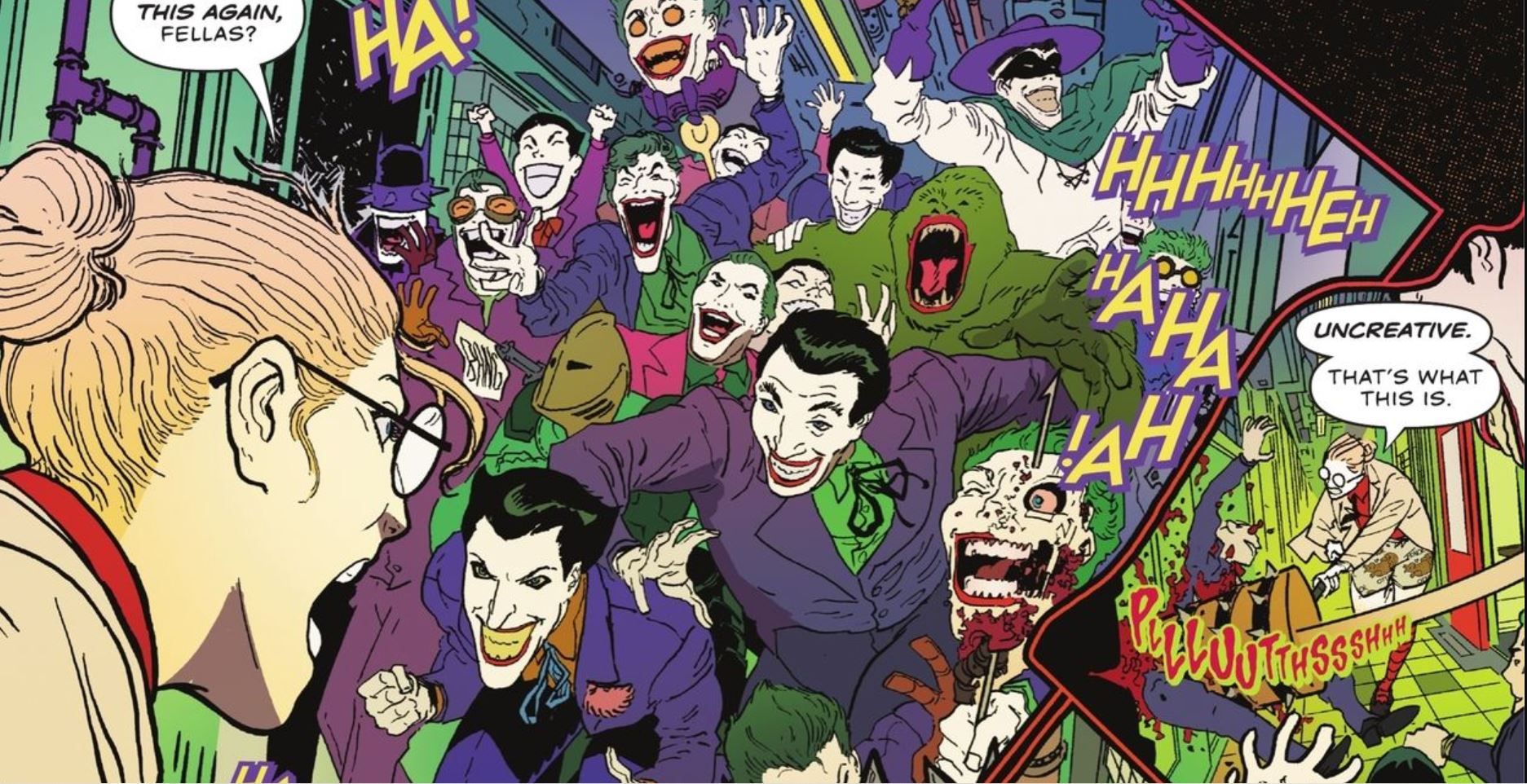 Teror Ksatria Harley Quinn Joker DC