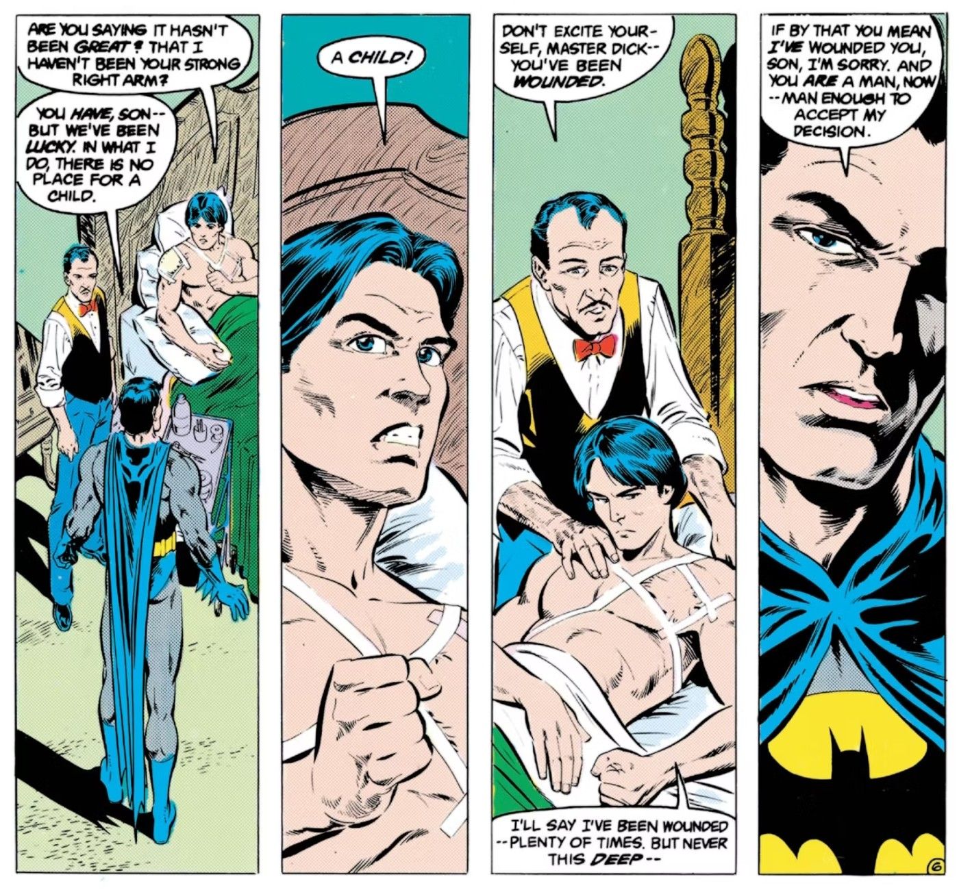 Batman Memberi Dick Grayson Alasan Memecatnya dari Robin