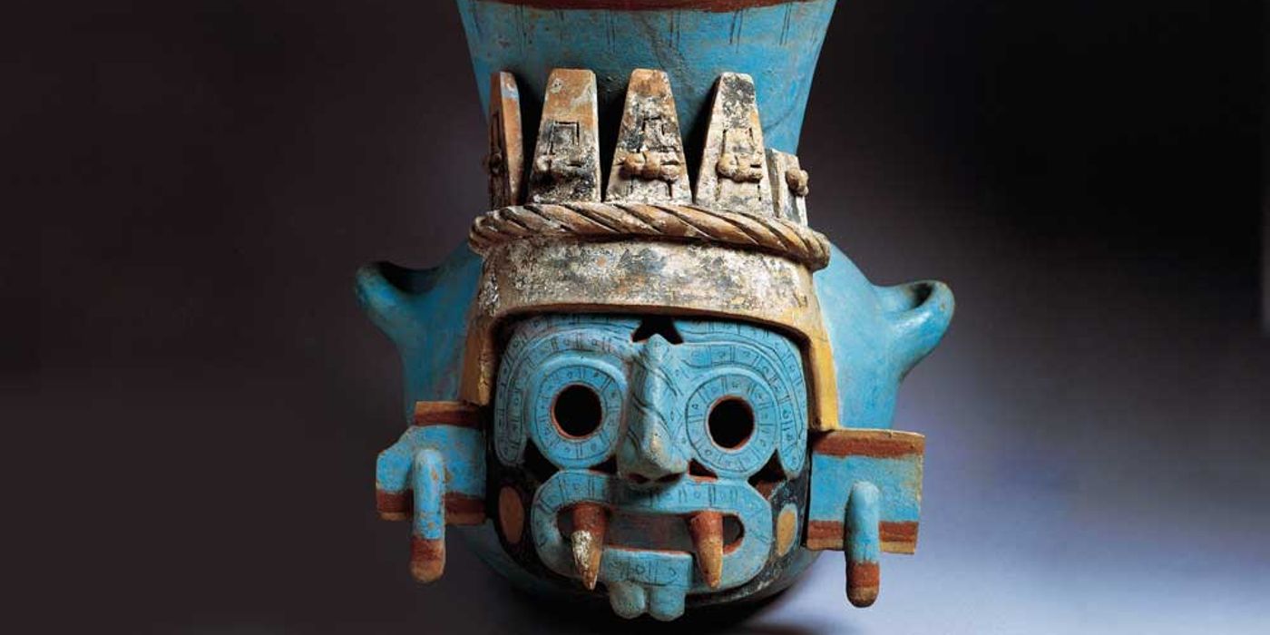 Tlaloc-Aztec-Dewa-Iblis-Hitam