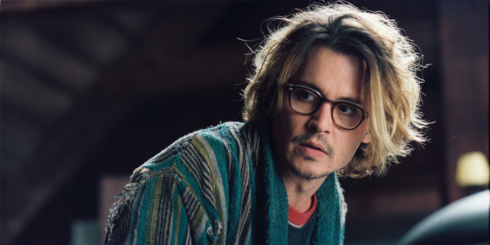 Johnny Depp terlihat stres di The Secret Window