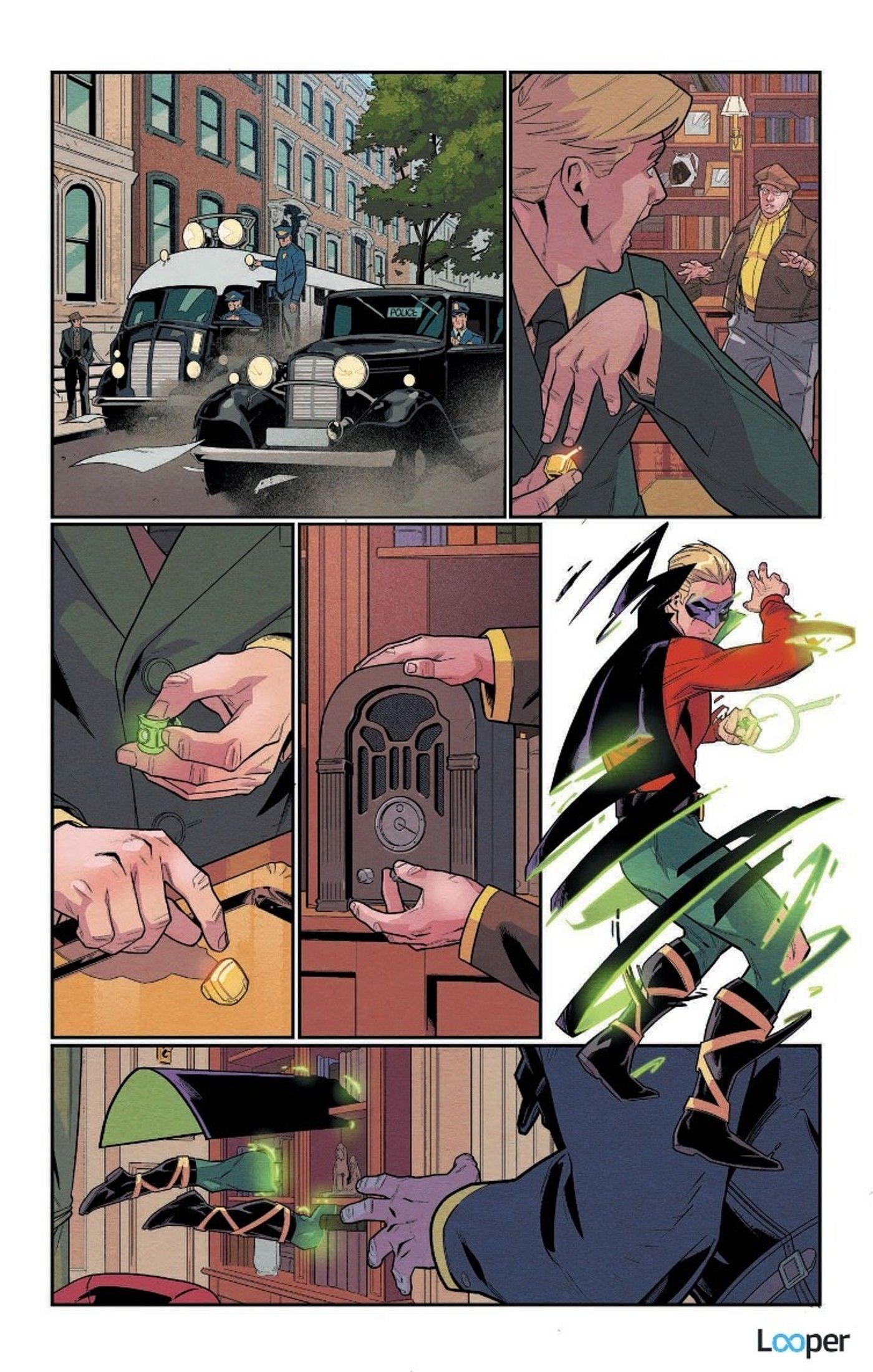 Alan Scott Halaman pratinjau Green Lantern #1