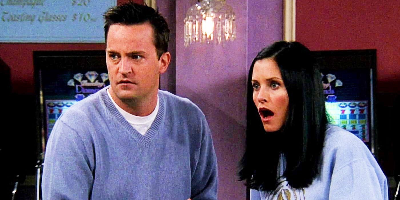 Chandler dan Monica masuk Teman