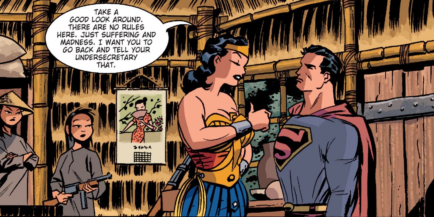 Wonder Woman dan Superman dari New Frontier