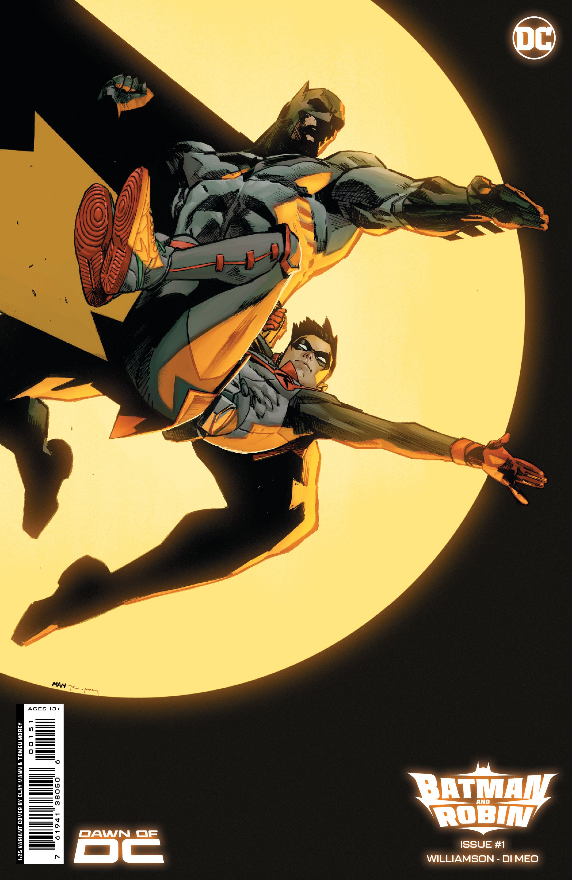 Batman dan Robin Cover, fajar DC