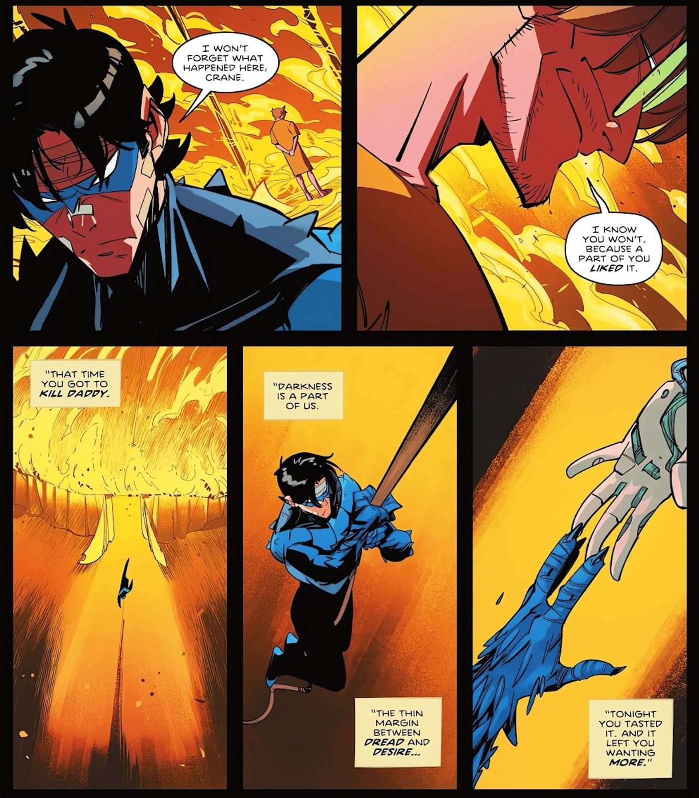 Crane Memberitahu Nightwing bahwa Grayson Senang Membunuh Batman