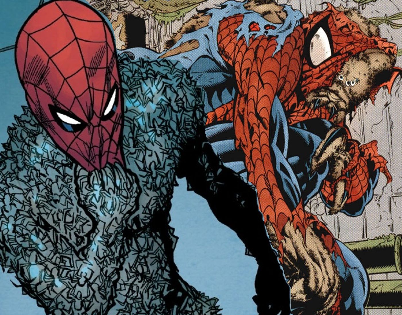 Varian Spider-Man yang Paling Menakutkan Bersatu dalam Fanart yang Menghantui