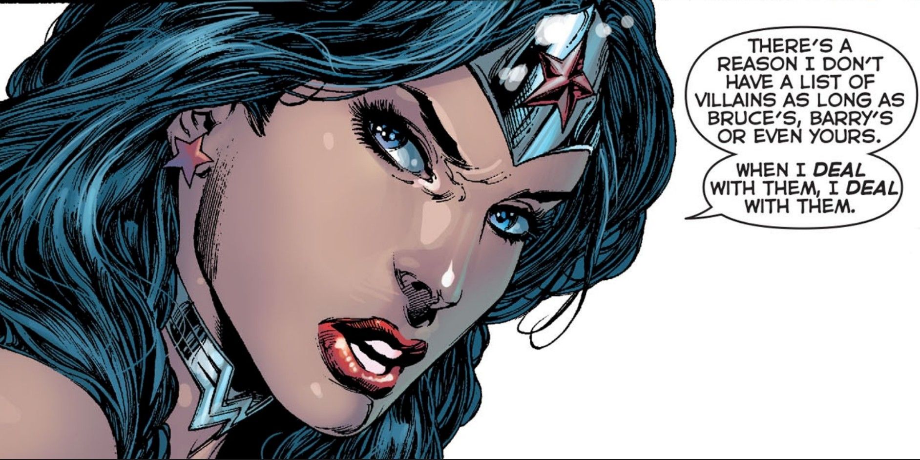 Wonder Woman menjaganya tetap nyata