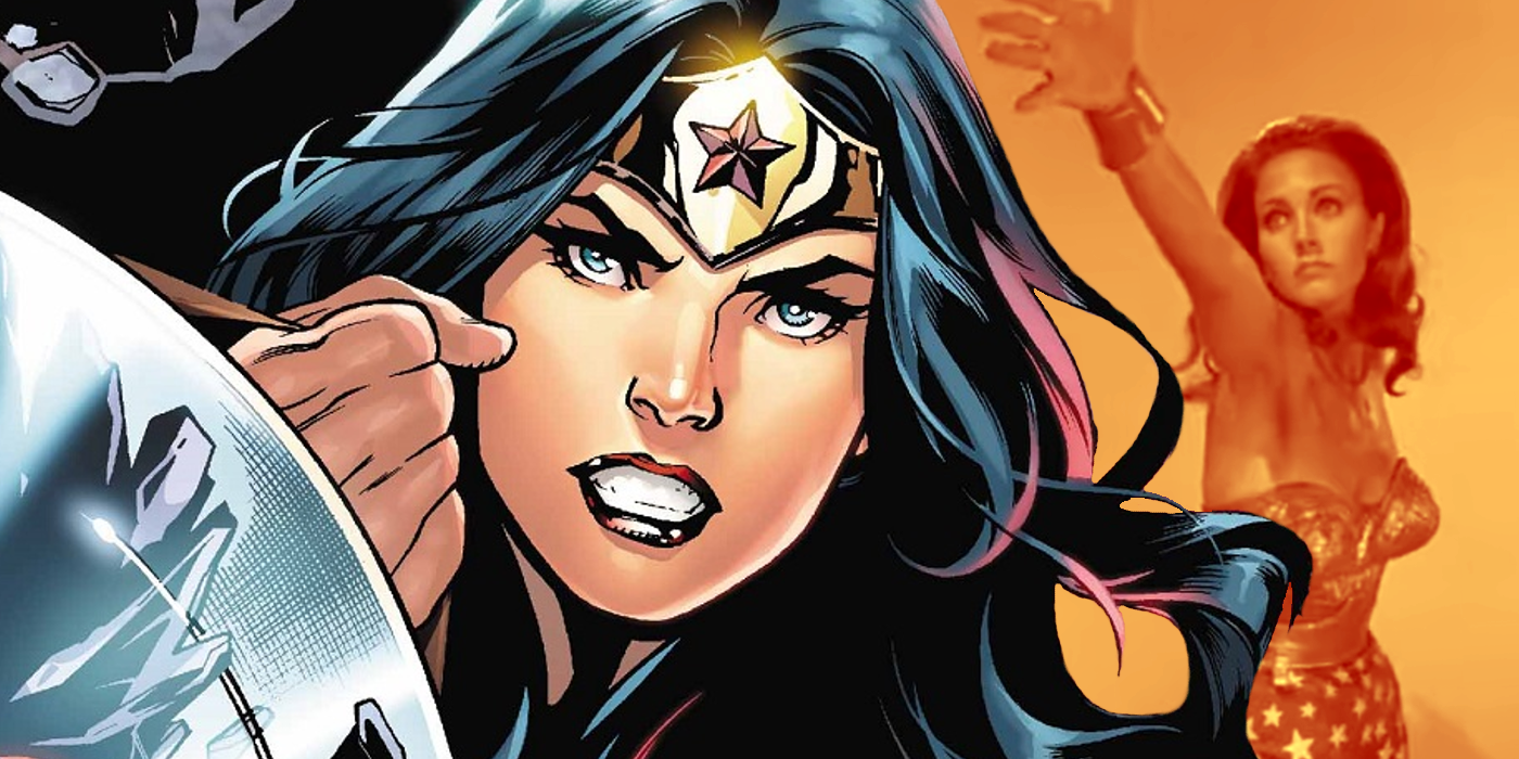 Wonder Woman melempar tiara