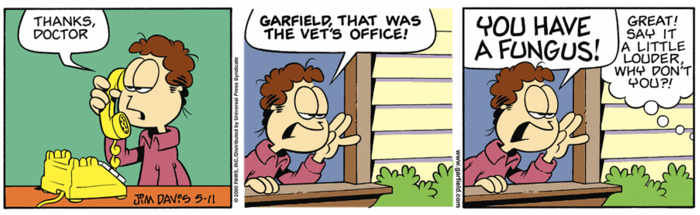 Garfield: Jon berteriak 