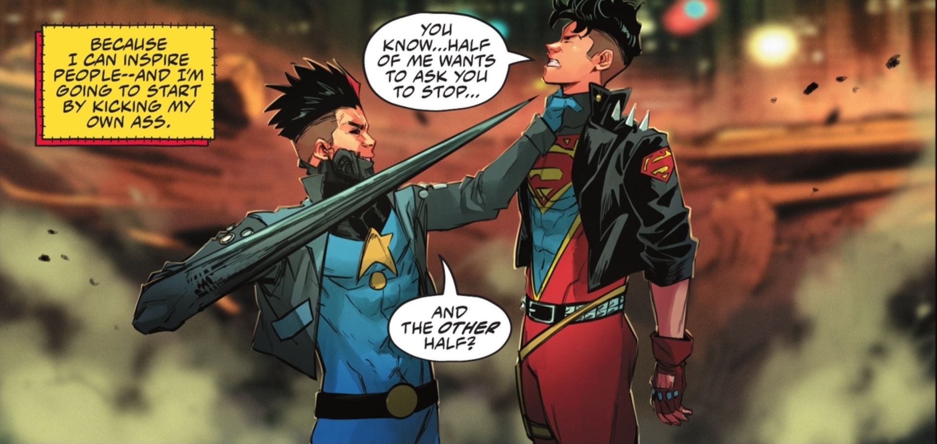Cyborg Superman Mengancam Conner DC