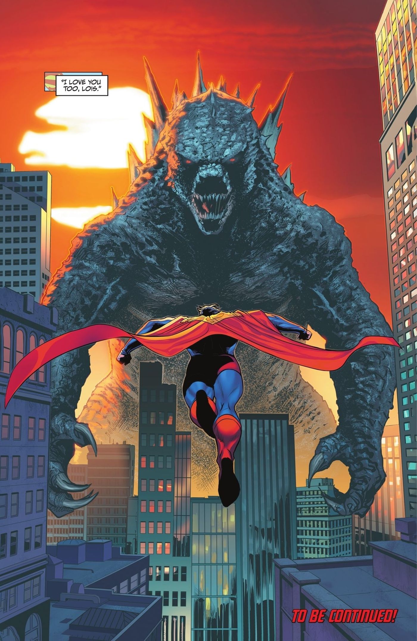 Superman dan Godzilla DC