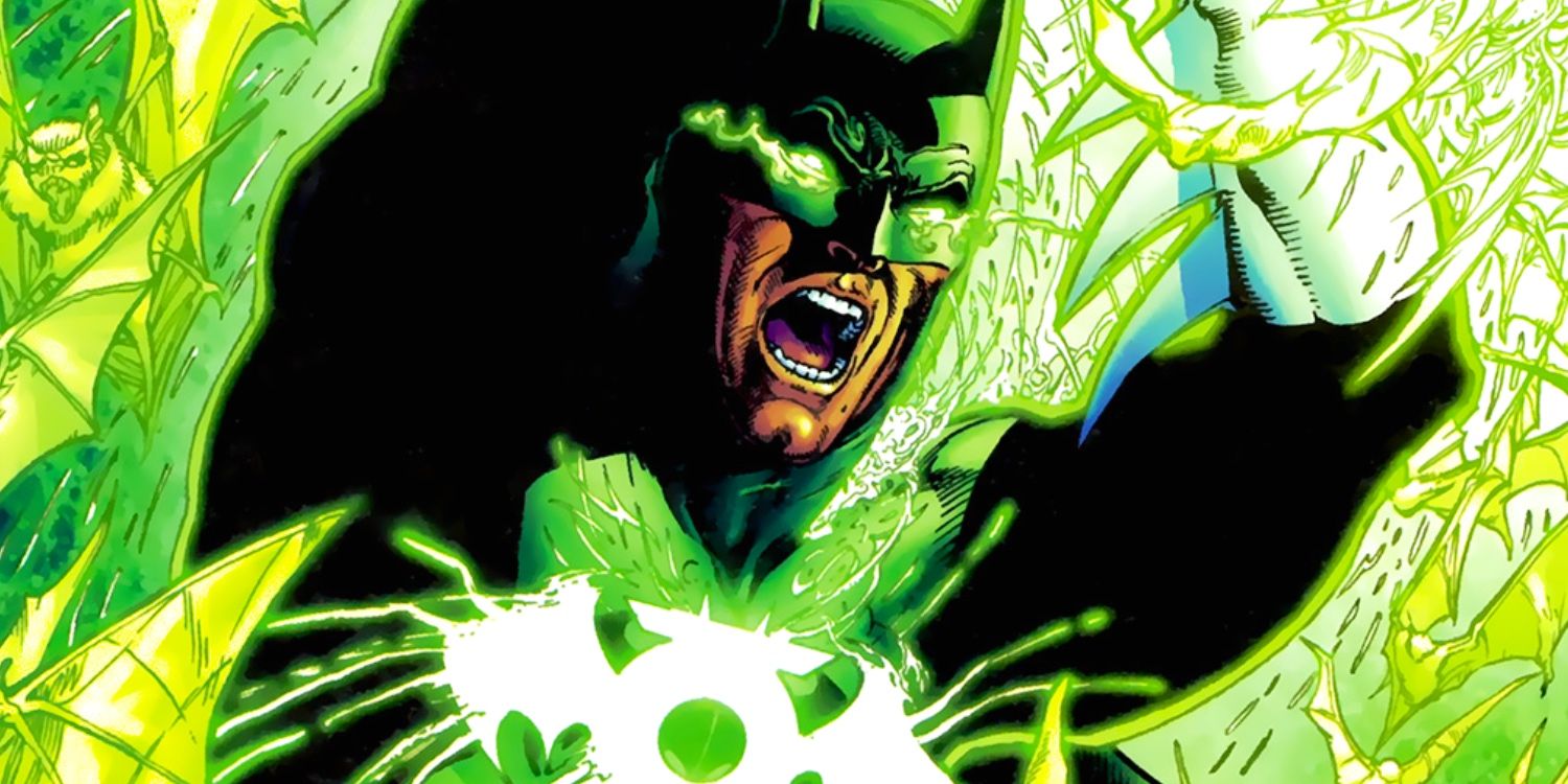 Batman memakai cincin Green Lantern di DC Comics