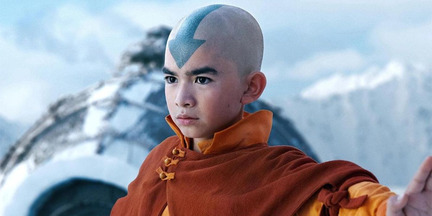 Aang dari serial TV live-action Avatar: The Last Airbender dari Netflix