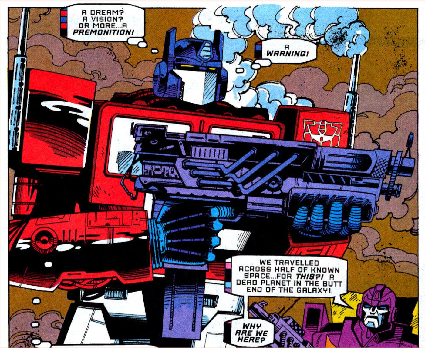 “Ini Bukan Autobot Ayahmu!”: Marvel Mengubah Transformers Menjadi Pahlawan 90-an yang Grim’n’Gritty