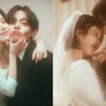 K-netizen ramai membicarakan adegan pernikahan IU dan V BTS di Video Musik “Love Wins All”.