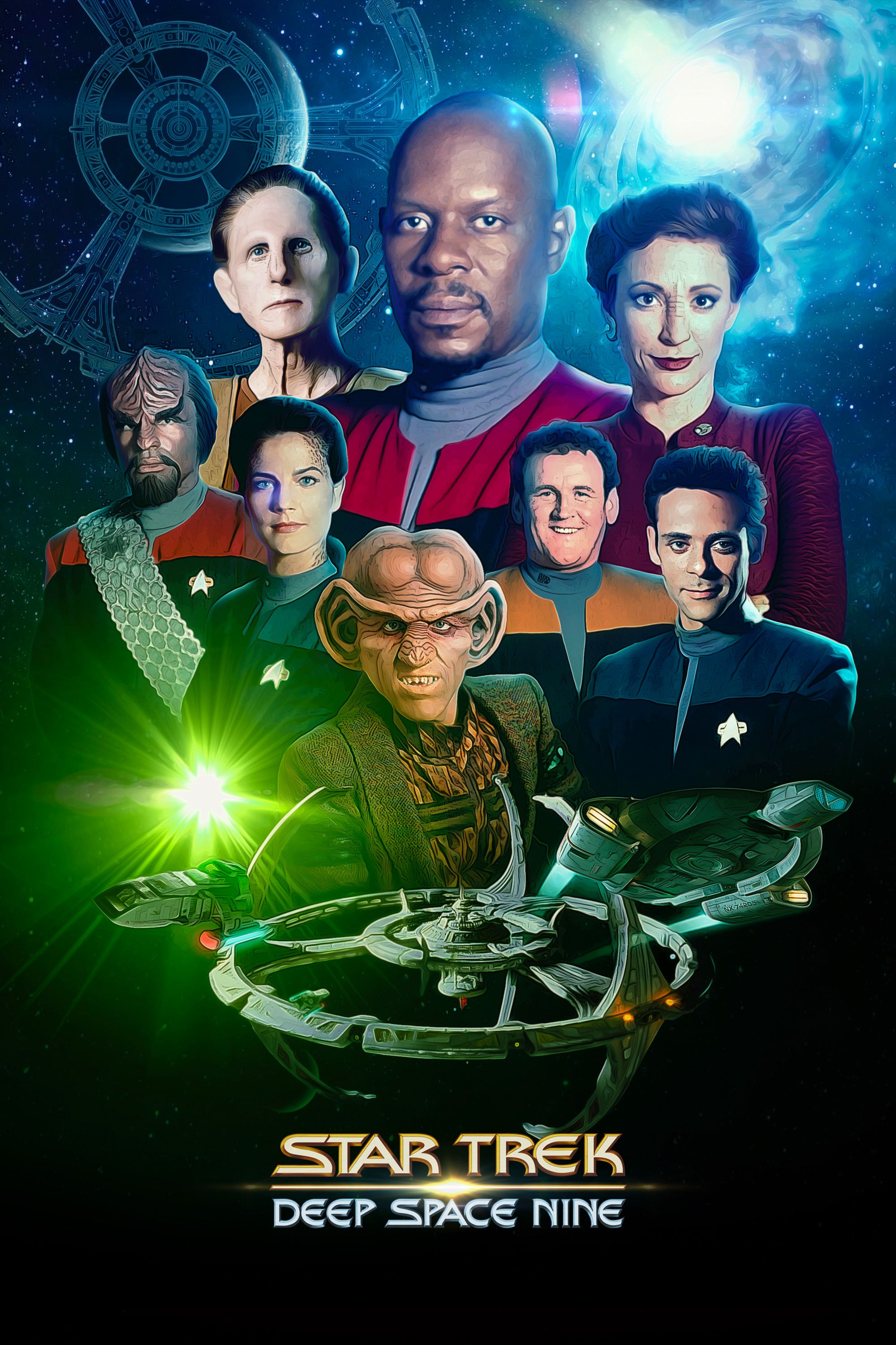 Poster Star Trek Deep Space Sembilan