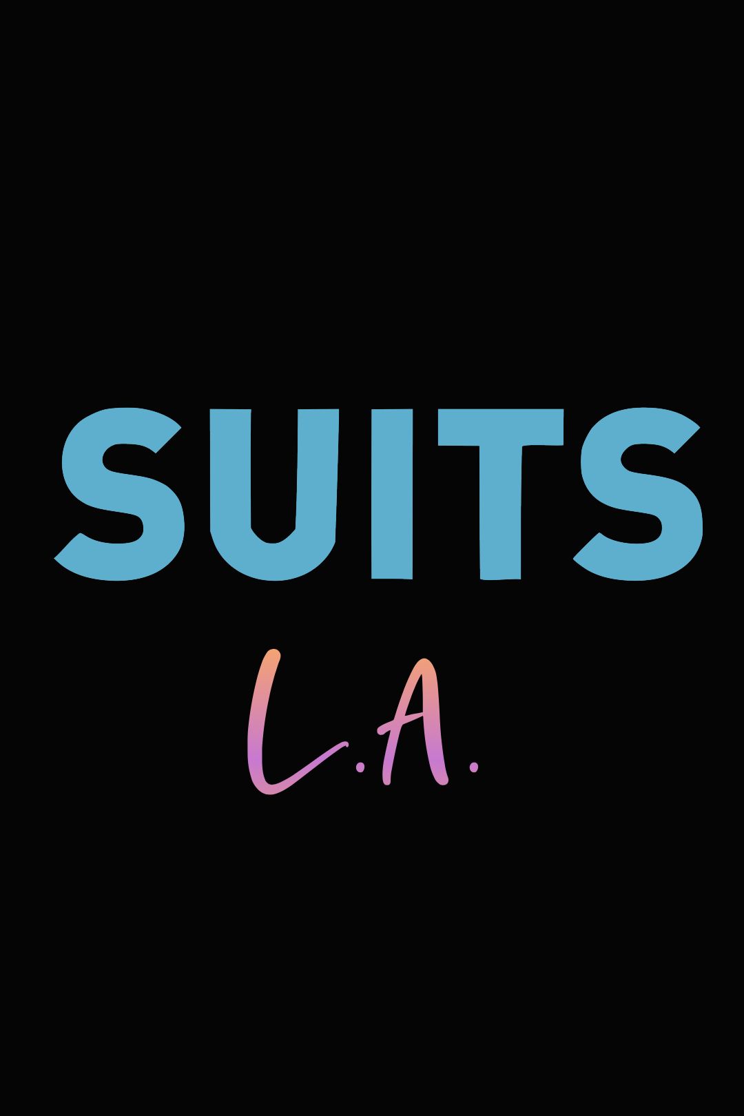 Sesuai dengan poster logo temporer LA TV Series