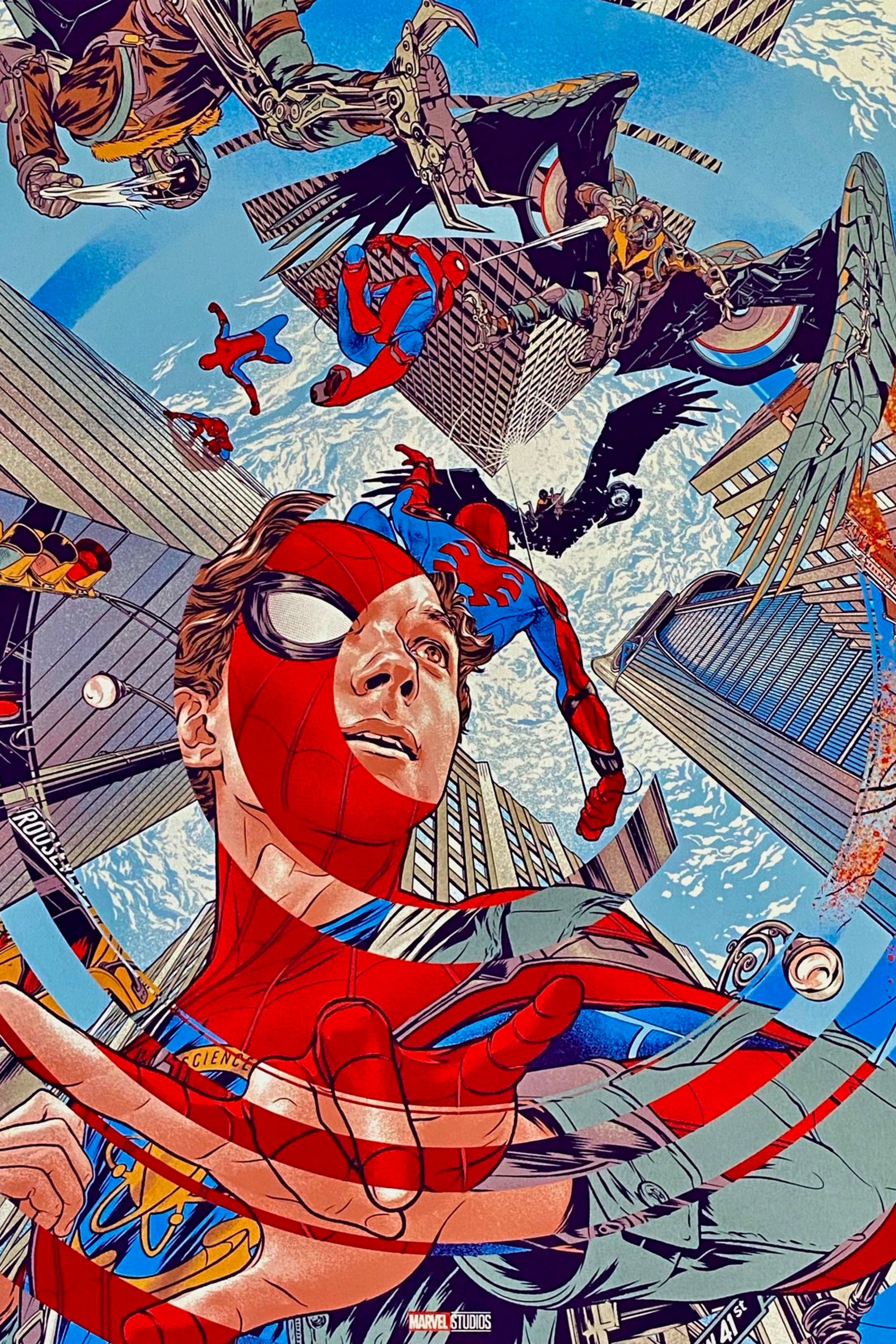 Poster Mondo Kepulangan Spider-Man