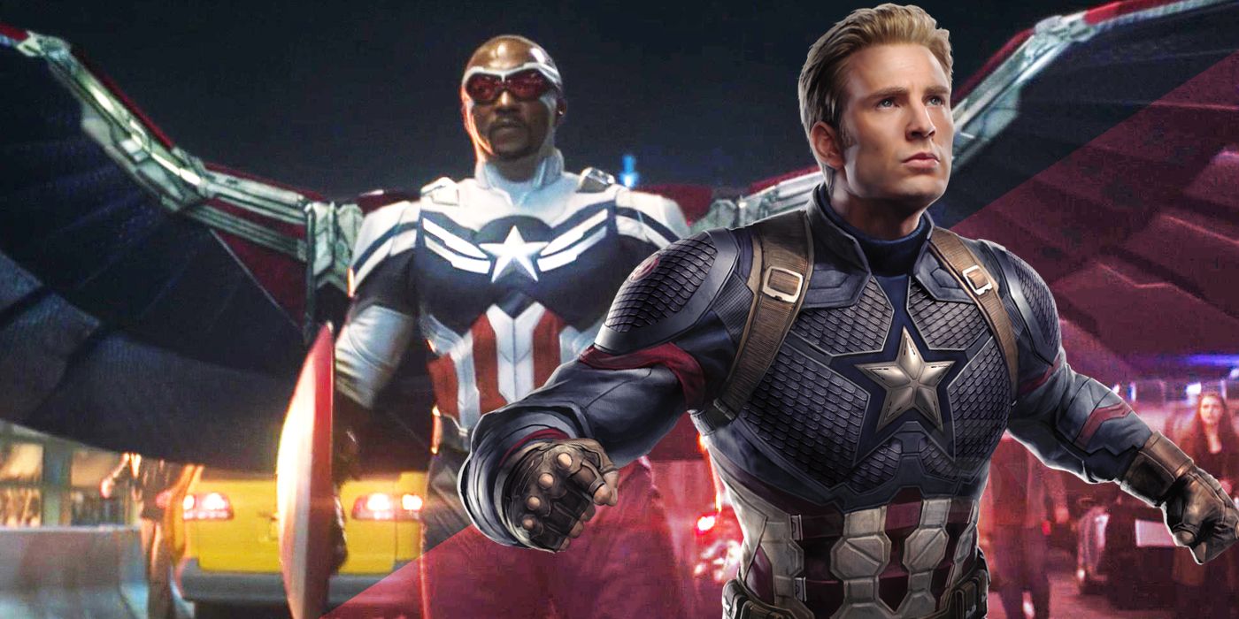 Bagaimana setelan Sam Captain America dibandingkan dengan Steve Rogers