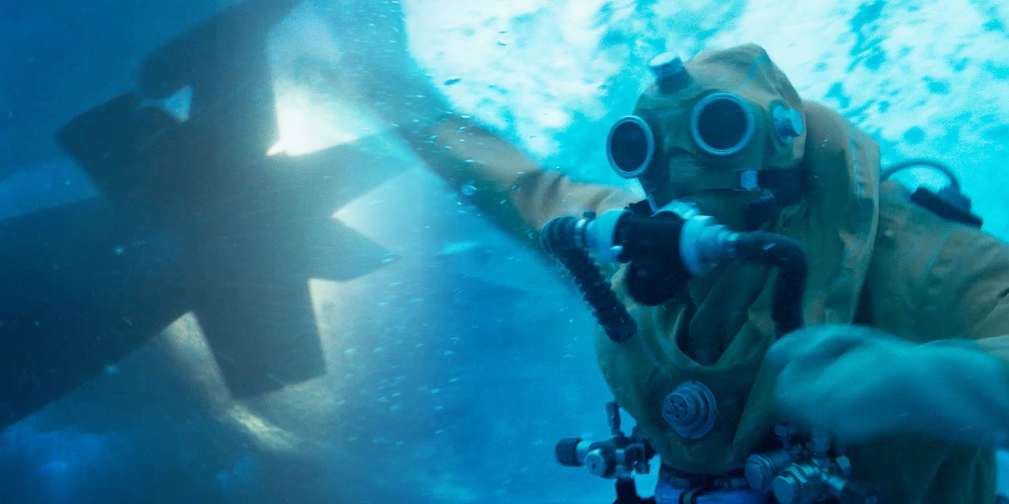 mission impossible 7 underwater submarine scene