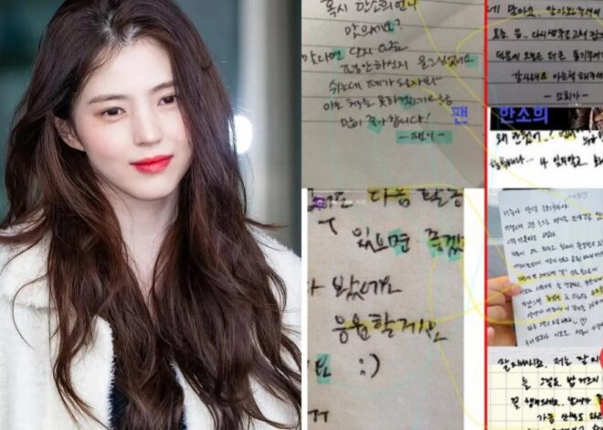 “Tulisan tangannya terlihat sama,” netizen mengira Han So Hee mungkin yang menulis catatan surat penggemar itu sendiri